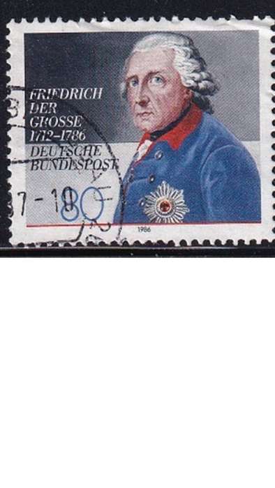 1986 The 200th Anniversary of the Death of Frederick the Great, Germany.