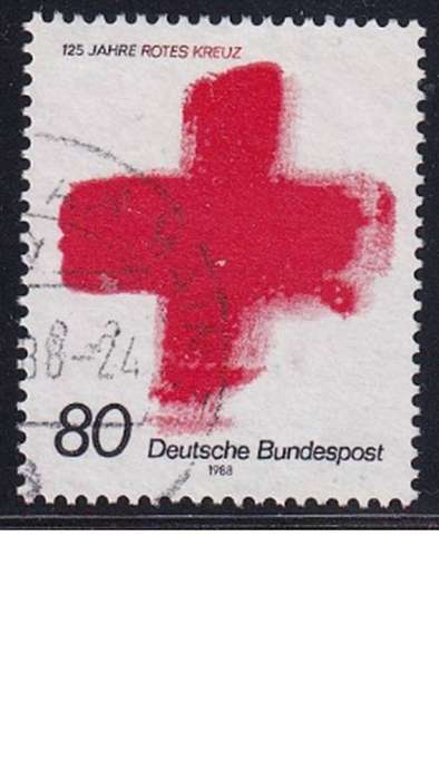 1988 The 125th Anniversary of the Red Cross, Germany.