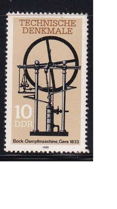1985 German DDR Steam Engines