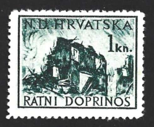 1944 CROATIA WAR CHARITY