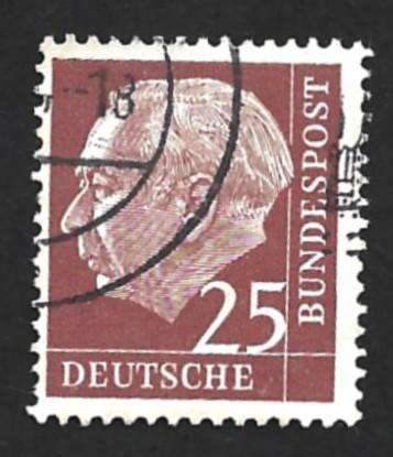 1954 GERMANY PROFESSOR HEUSS