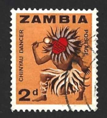 1964 ZAMBIA LOCAL MOTIFS