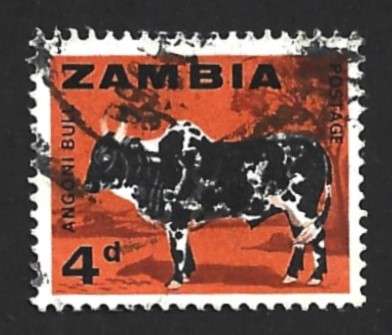 1964 ZAMBIA LOCAL MOTIFS