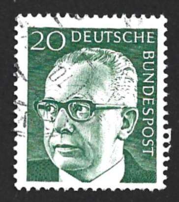 1970 GERMANY GUSTAV HEINEMANN