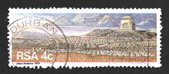 1974 SOUTH AFRICA THE 25TH ANNIVERSARY OF VOORTREKKER MONUMENT