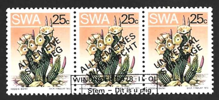 1978 SOUTH WEST AFRICA UNIVERSAL SUFFRAGE