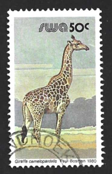 1980 SOUTH WEST AFRICA WILD MAMMALS