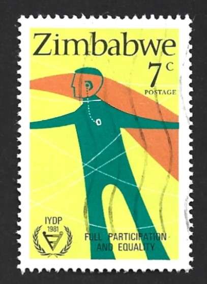 1981 ZIMBABWE YEAR OF THE DISABLED