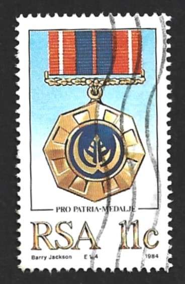 1984 SOUTH AFRICA MILITARY DECORATIONS