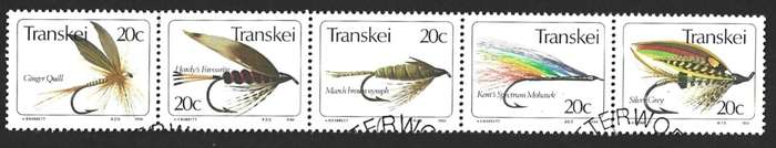 1984 TRANSKEI FISHING FLIES