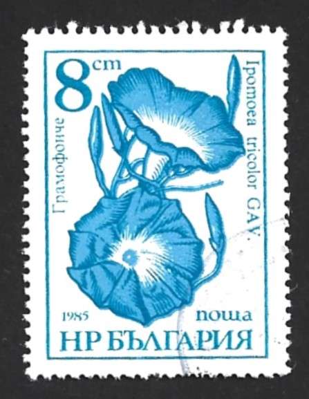 1986 BULGARIA FLOWERS