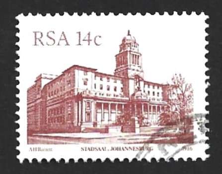 1986 SOUTH AFRICA BUILDINGS