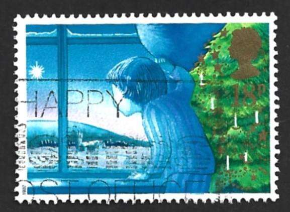 1987 GREAT BRITAIN CHRISTMAS STAMPS