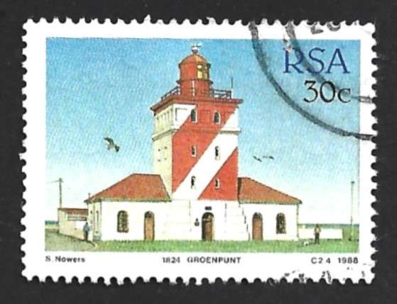 1988 SOUTH AFRICA LIGHTHOUSES