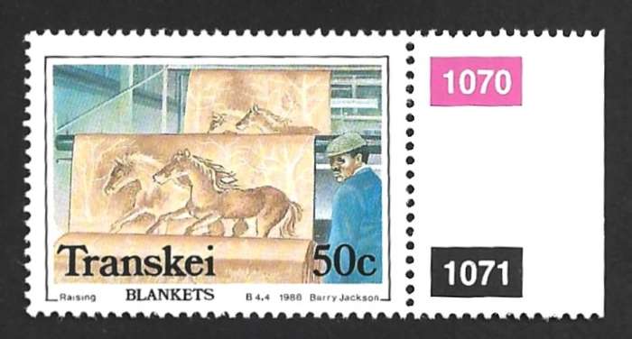 1988 TRANSKEI BLANKET FACTORY