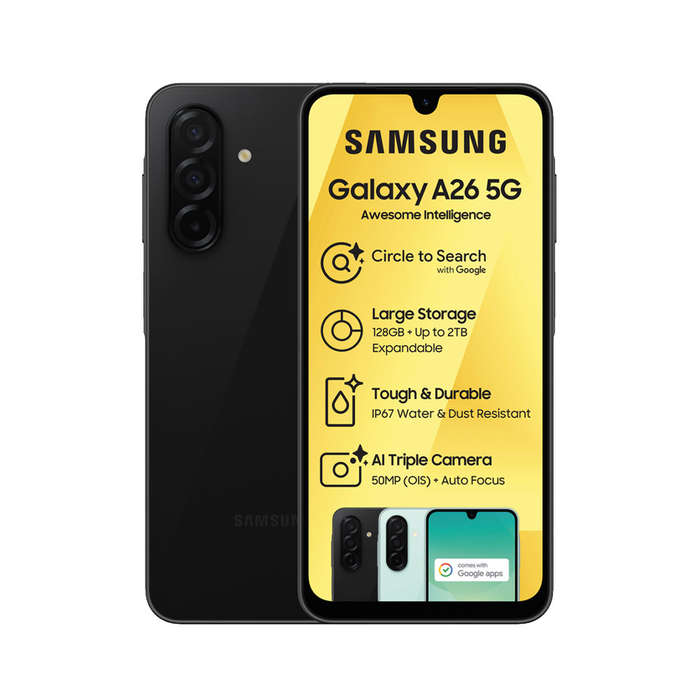 FLASH SALE!!! Samsung A26 5G Dual Sim 128GB (Black)
