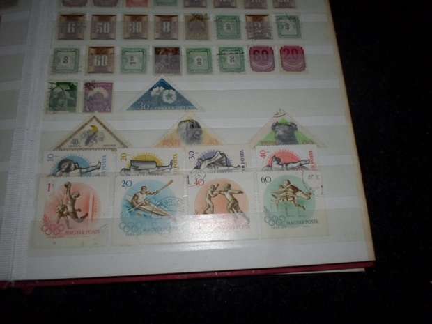 ALBUM MIXED WORLD STAMPS SEE PICS NOT ALL SCANNED