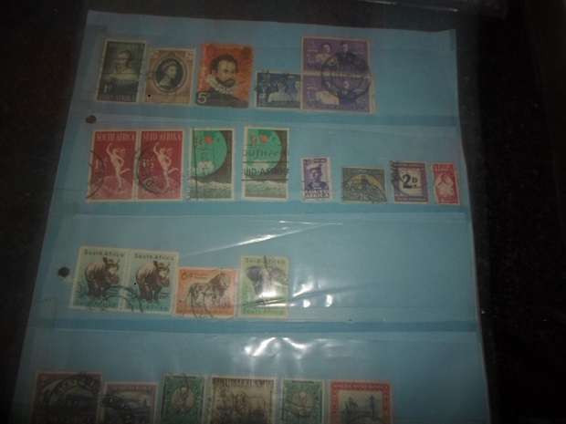 500 X WORLD USED STAMPS PLUS MANDELA CONTROL BLOCK SEE PICS BARGAIN