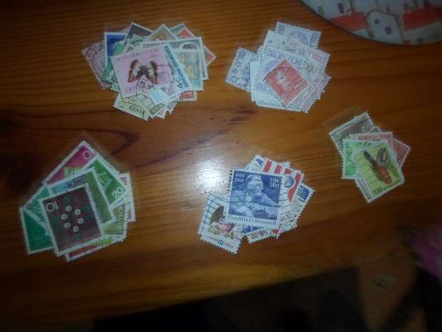 500 X WORLD USED STAMPS PLUS MANDELA CONTROL BLOCK SEE PICS BARGAIN