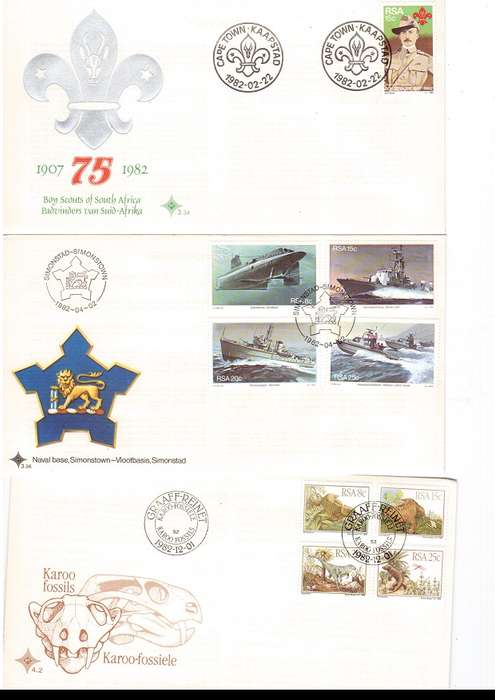 36 X RSA FIRST DAY COVERS SEE PICS