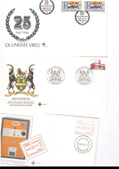 36 X RSA FIRST DAY COVERS SEE PICS