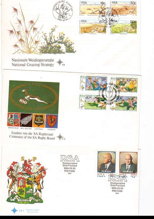 33 X RSA FIRST DAY COVERS SEE PICS
