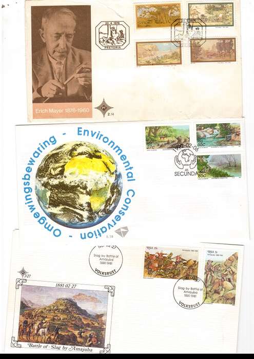 70 X RSA FIRST DAY COVERS ONLY SOME SCANNED SEE PICS