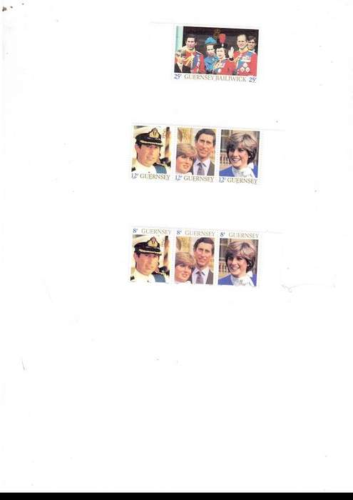 GREAT BRITAIN GUERNSEY MINT STAMPS SEE PICS