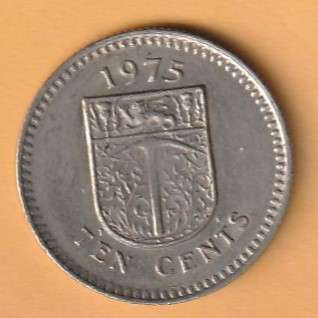 1975 Rhodesia 10 Cents
