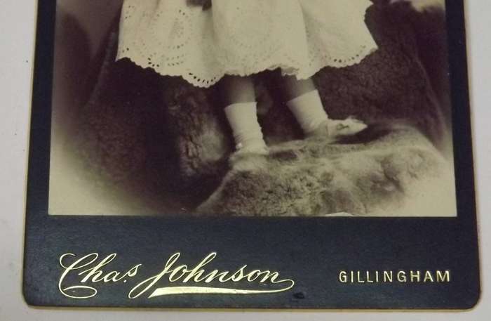Cabinet Card  Inscribed and age mentioned Excellent condition