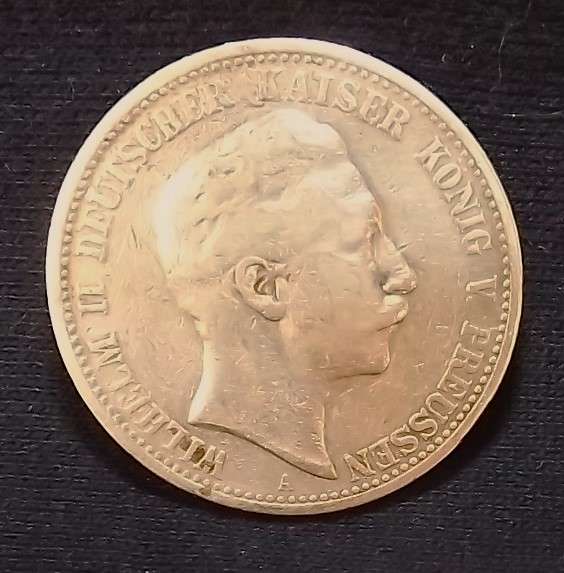 1904 Pruissia Germany, Zwei Mark silver, Kaizer Wilhelm