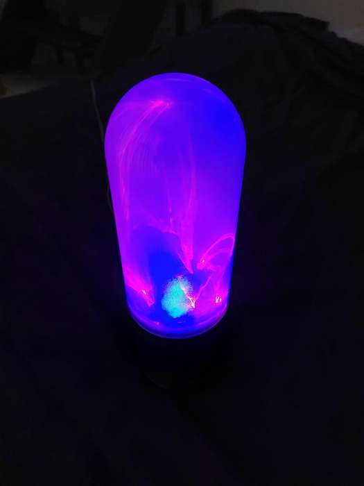 "LaserPod" laser table lamp / projector