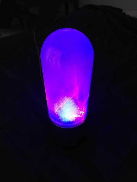 "LaserPod" laser table lamp / projector