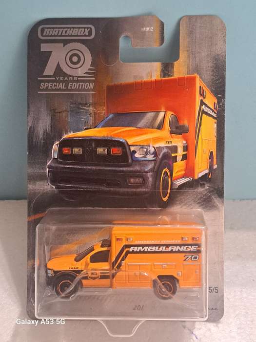 Matchbox 70 Years Special Edition - RAM Ambulance 5/5