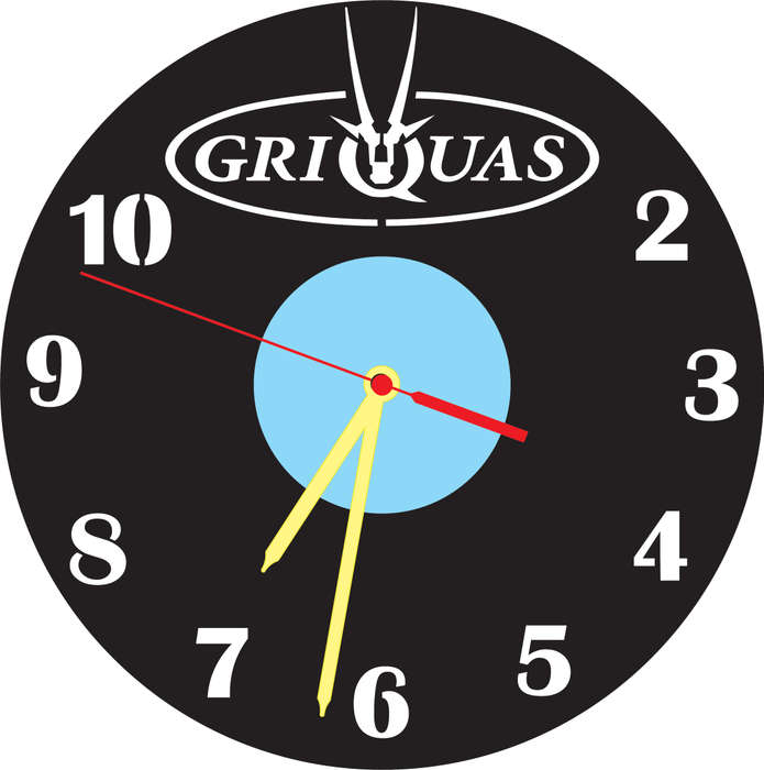 Griquas Rugby Vinyl LP Wall Clock