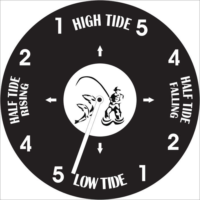 Tide Clock Vinyl LP Wall Clock