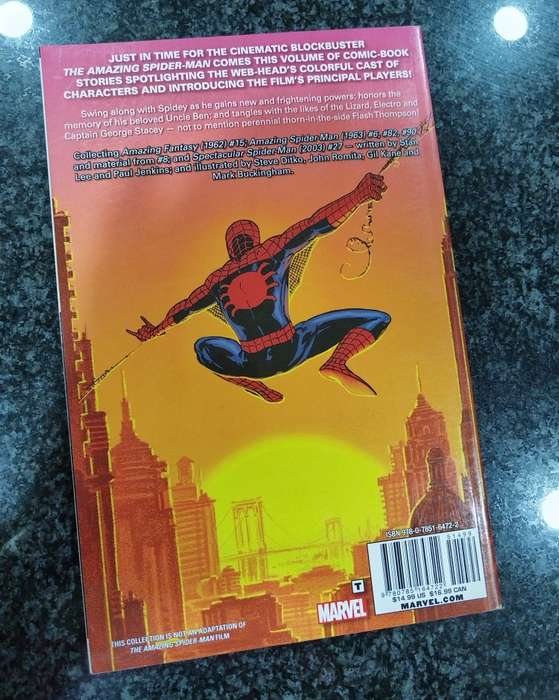 The Amazing Spider-man Secret Origins (softcover)