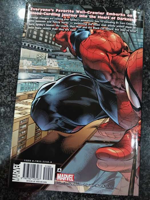 The Sensational Spider-man: Feral (Graphic Novel - Hardback)