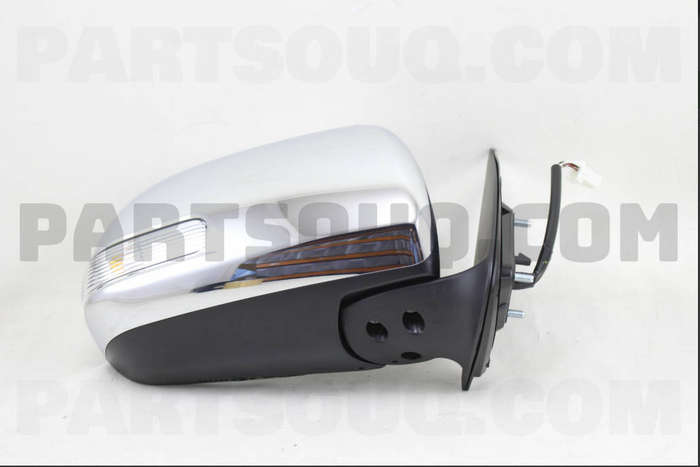 Toyota Hilux D4D RH side genuine Mirror