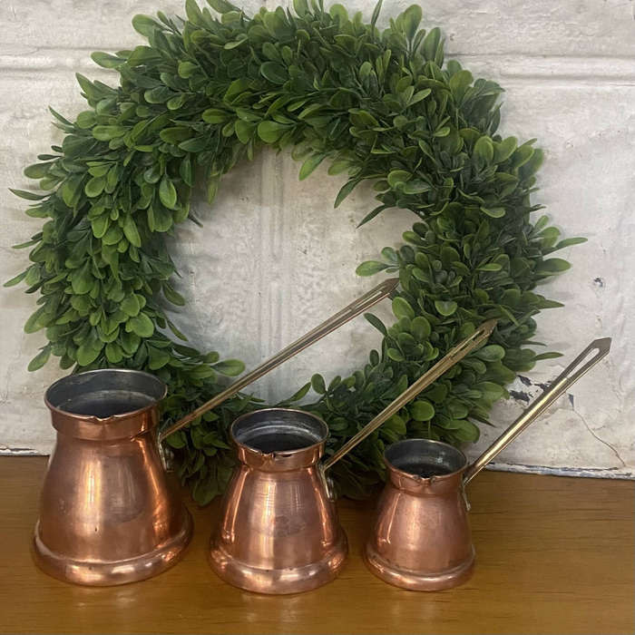 Copper Turkish Coffee set