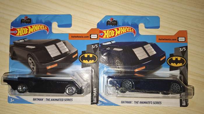 Hot Wheels - Lot of 2 Cars -Batman the Animated Series