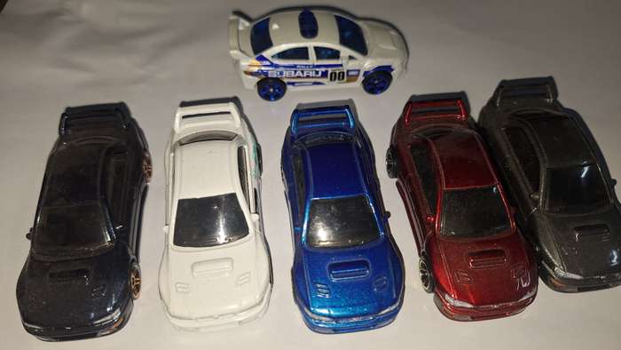 Hot Wheels - Lot of 6 Subarus -Loose