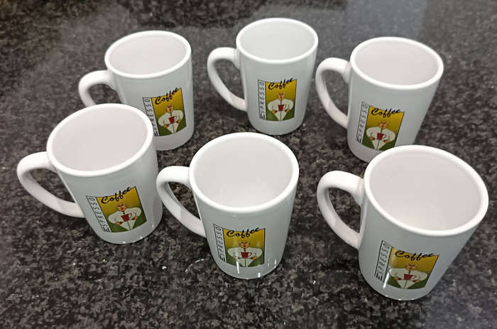 Set of 6 Espresso cups