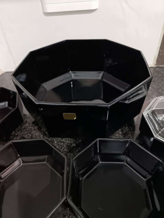Arcoroc Octime Black Glass Glassware