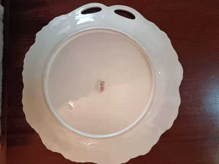 Vintage Kakuzyu Japanese porcelain serving dish
