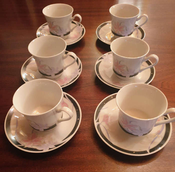 Vintage H Fine China Tea/Coffee Set