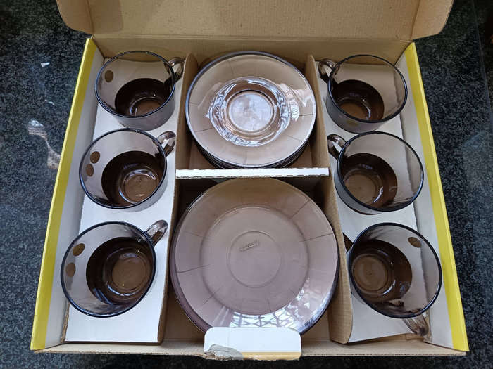 Vintage Contuff 18 piece Tea Set