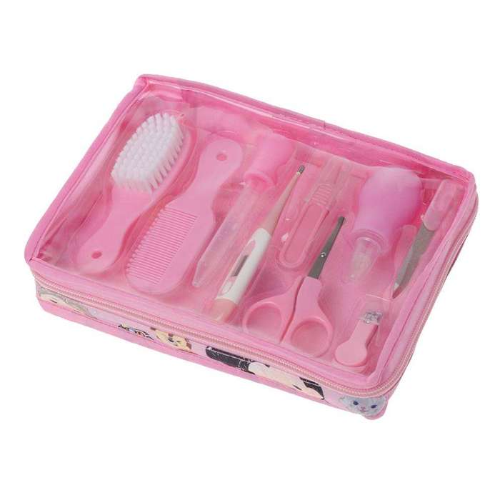 Baby Newborn Care Set - Pink 9 Piece