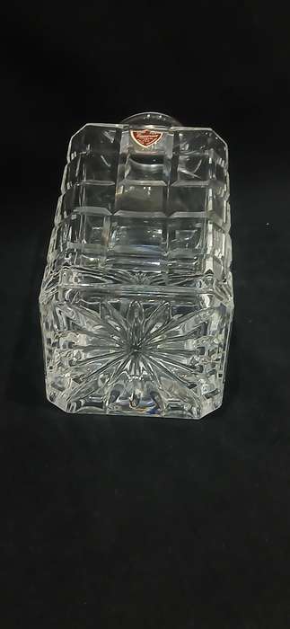 Vintage Somerset crystal whiskey decanter
