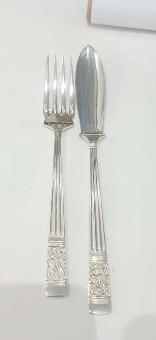 Vintage Rodd Berkeley fish cutlery